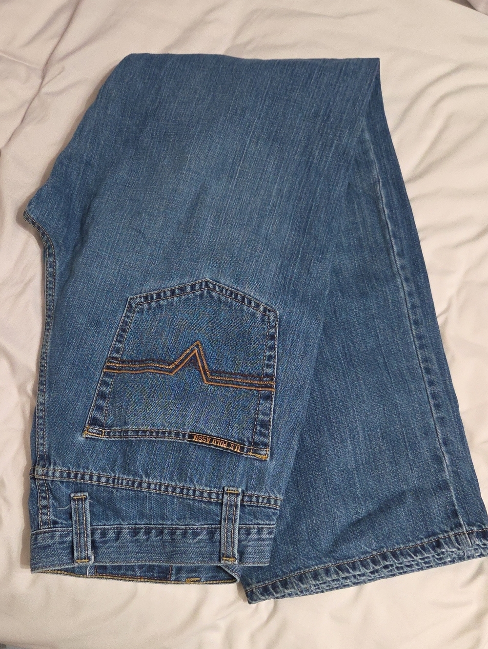 Classic U.S. Polo Assn. Men's Jeans with Contrast Stitching